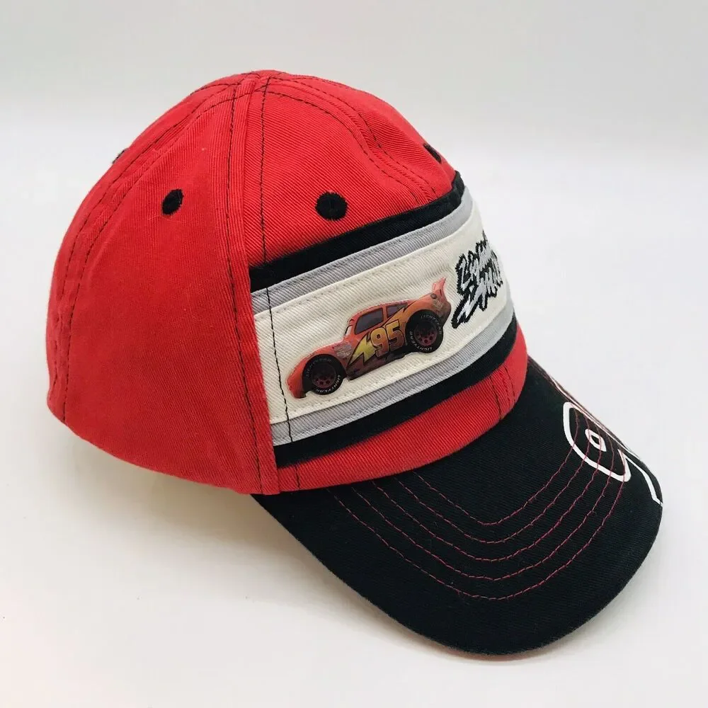 Lightning Mcqueen Disney x Pixar Cars Movie Hat Toddler Strapback Baseball Cap